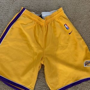 Nike Laker basketball shorts